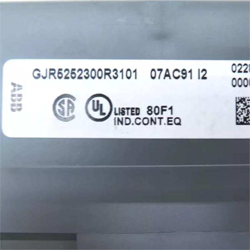 ABB 07AC91 GJR5252300R3101 Analog Input/Output Module Quality Assurance