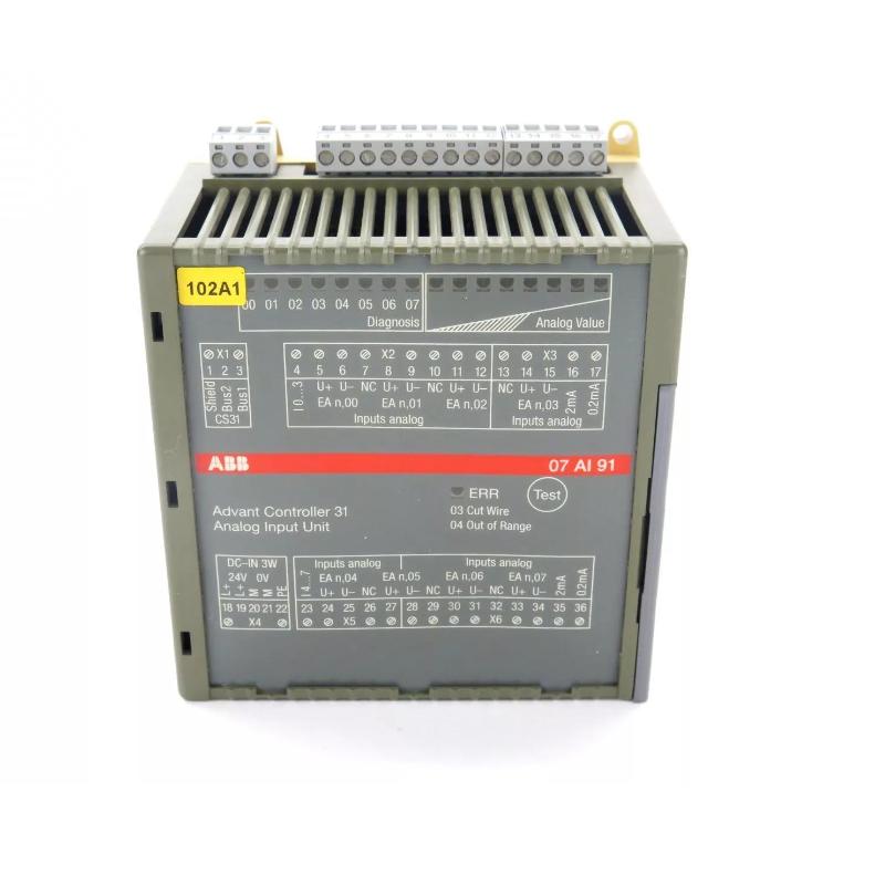 ABB 07AI91 GJR5251600R0202 Analog Input Module Efficient delivery 30-Day Returns！