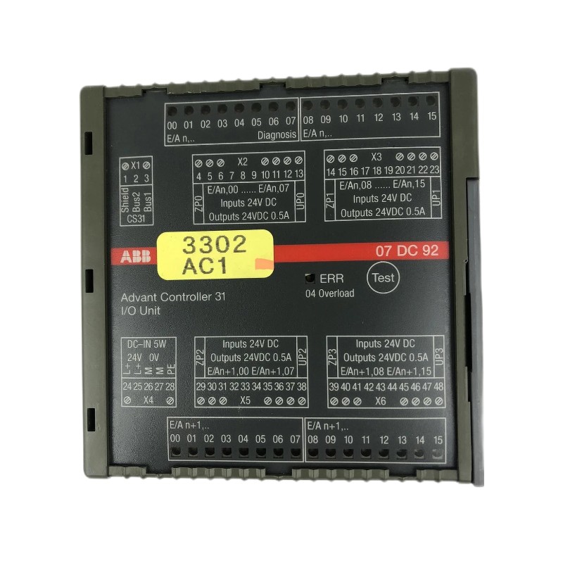 ABB 07DC92 GJR5522200R0101 Digital Input/Output Module Hot Items 30-Day Returns！