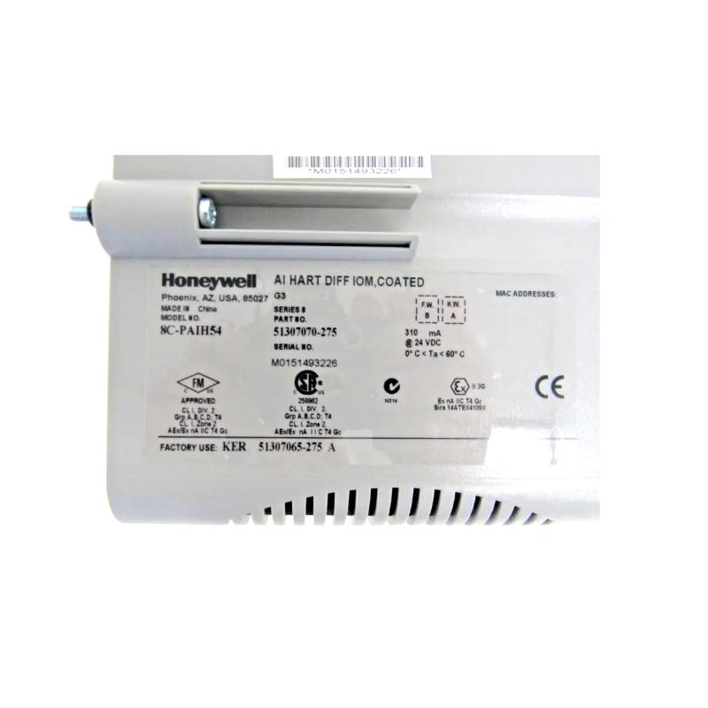 Honeywell 8C-PAIH54 51307070-275 Analog Input Module Quality Assurance