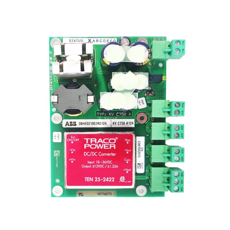 ABB KV C758 A124 3BHE021951R0124 Interface Module Unbelievable Prices New In Stock