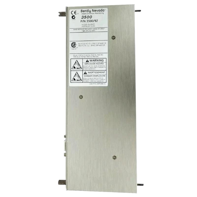 Bently Nevada 3500/92 136188‑01 | Ethernet/RS232 Modbus I/O Module 100% New Unbelievable Prices!