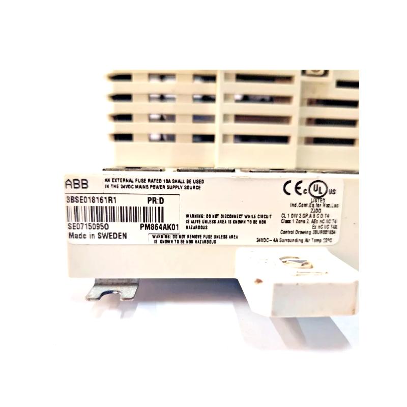 ABB PM864AK01 3BSE018161R1 | AC 800M Processor Unit Hot Items 30-Day Returns！