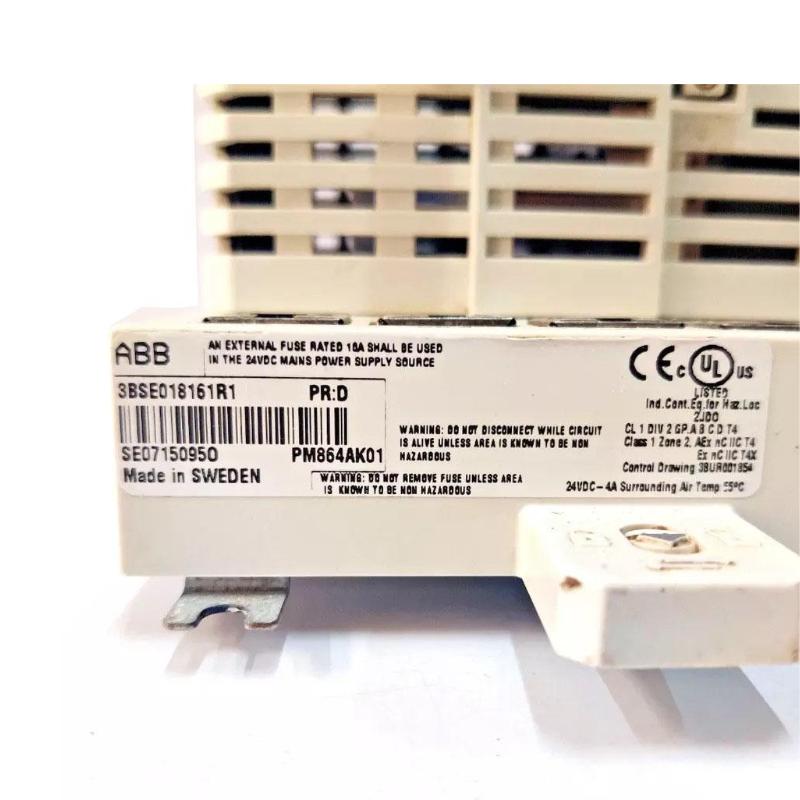 ABB PM864AK02 3BSE018164R2 | Redundant Processor Unit Quality Selection Trusted supplier