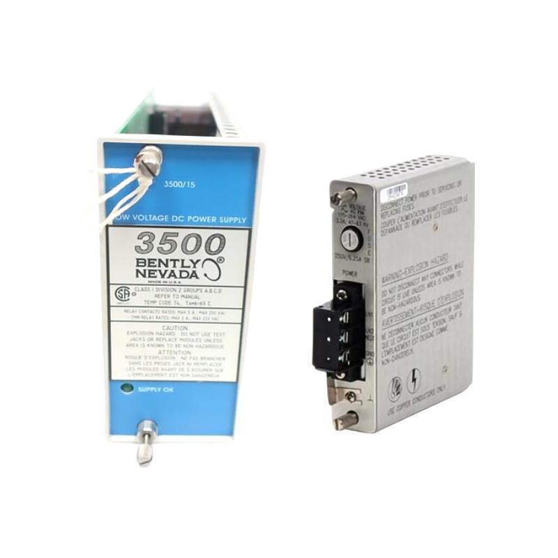 Bently Nevada 3500/15 106M1079-01+106M1081-01 | AC/DC Power Supply Module Original 100% New