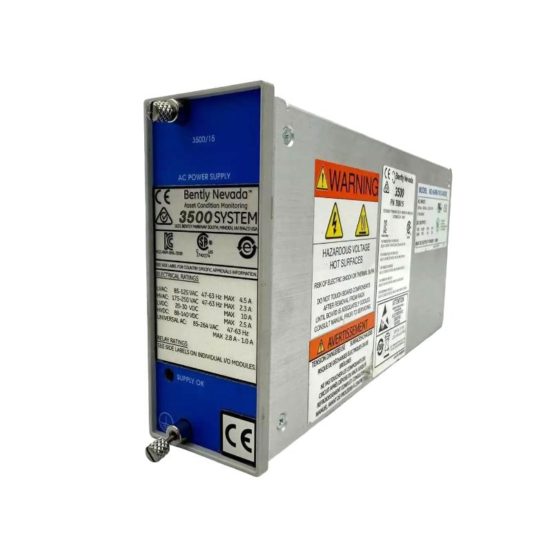 Bently Nevada 3500/15 106M1079-01+125840-02 | AC/DC Power Supply Module Quality Assurance Unbelievable Prices!