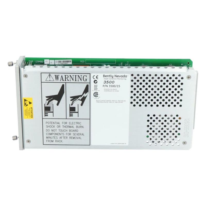 Bently Nevada 3500/15 129486-01 | High Voltage DC Power Module Hot Items Unbelievable Prices!