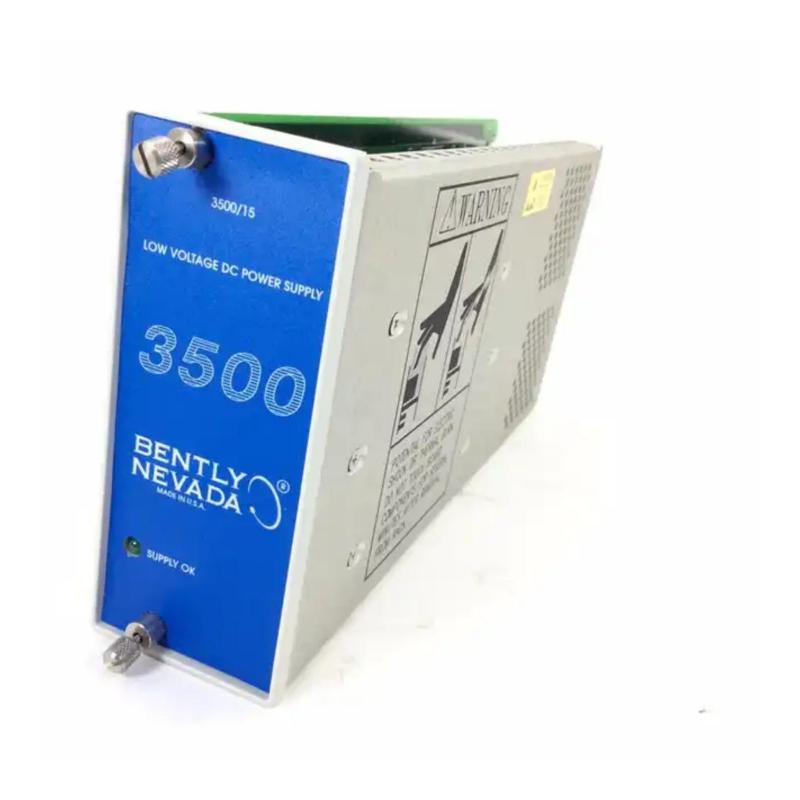 Bently Nevada 3500/15 133292-01 | Low Voltage DC Power Supply Module 100% New Original
