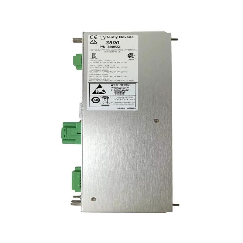 Bently Nevada 3500/22 138607-01+146031-01 | Rack Interface Module Original 30-Day Returns！