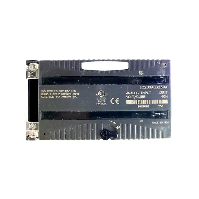GE IC200ALG230A | 4‑Channel Analog Input Module Shelf life 1 year Fast Shipping!