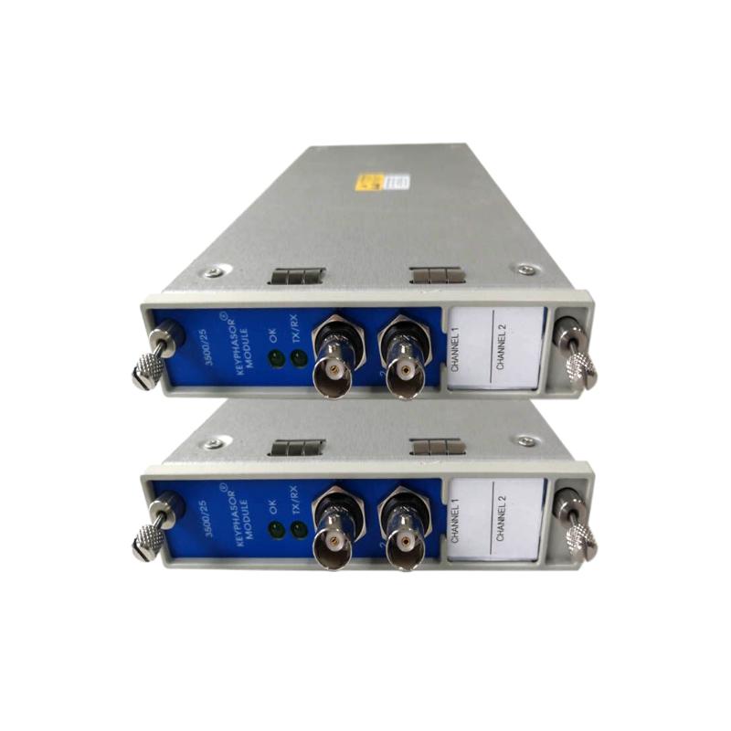 Bently Nevada 3500/25 126648-02+128718-01 | Enhanced Keyphasor Module + I/O Module Hot Items Original