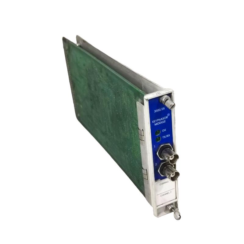 Bently Nevada 3500/25 149369-01 + 135473-01 | Enhanced Keyphasor Module + I/O Module New 12-Month Warranty