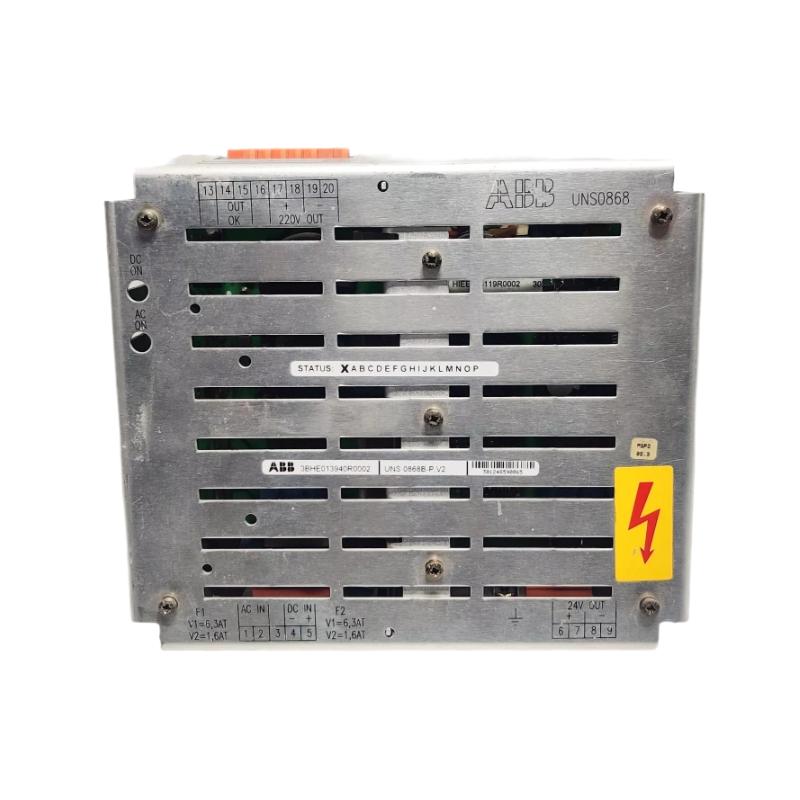 ABB UNS0868B-P UNS 0868B-P, V2 3BHE013940R0002 | Power Supply Module Original 100% New