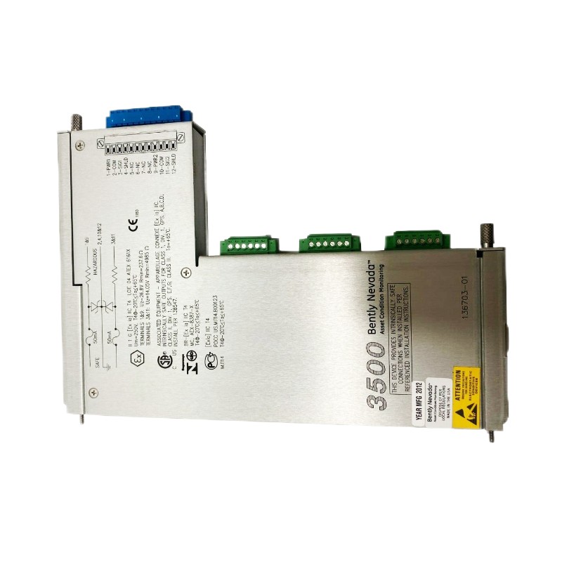 Bently Nevada 3500/50 136703-01 | Vibration Sensor Module Price Advantage 30-Day Returns！