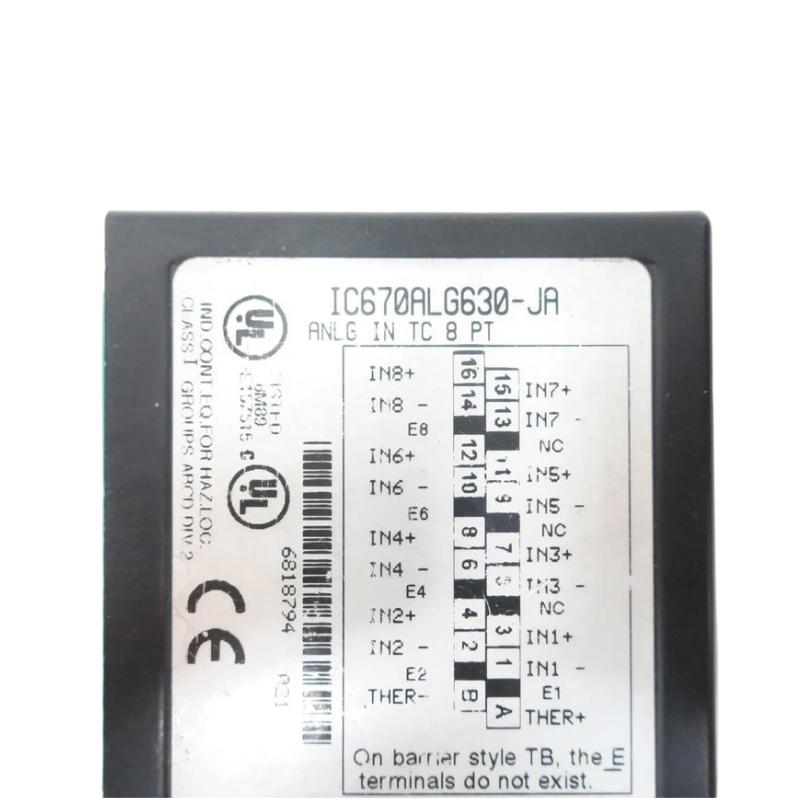 GE IC670ALG630 | Thermocouple Isolated Input Module 100% New 30-Day Returns！