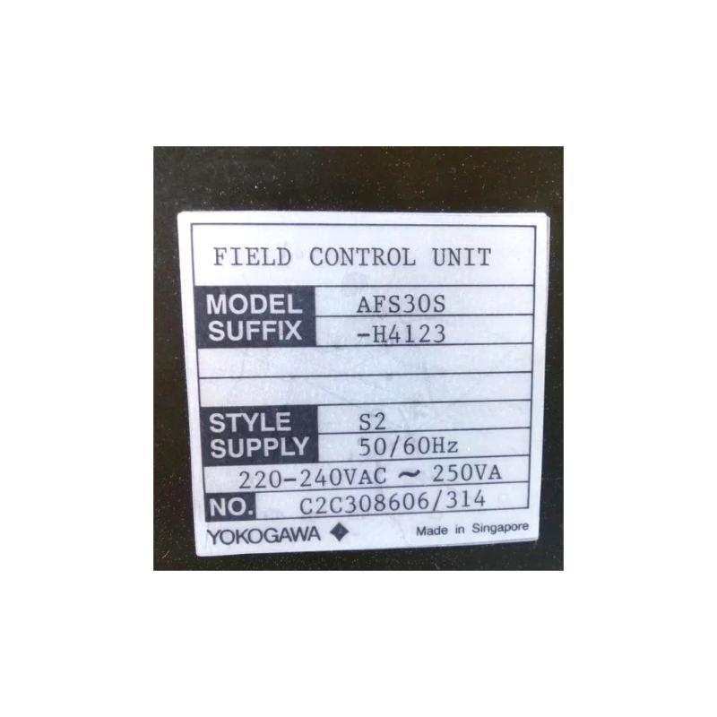 Yokogawa AFS30S | Field Control Module Quality Selection 100% New