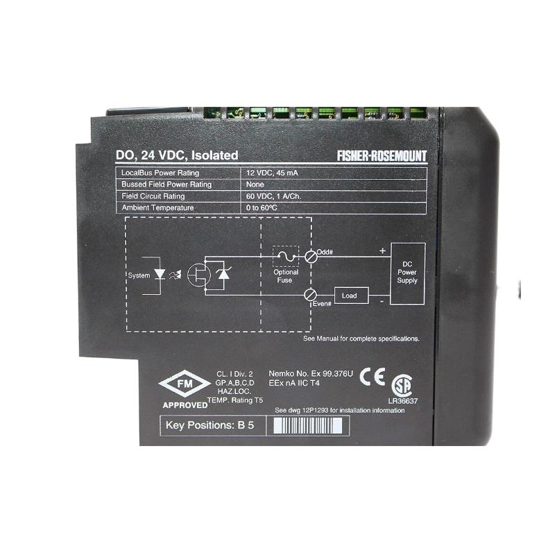 Emerson VE4002S1T1B2 | Discrete Output Card New In Stock New In Stock