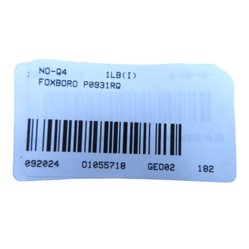 Foxboro P0931RQ | Type 4 DIN FBM Termination Cable Shelf life 1 year