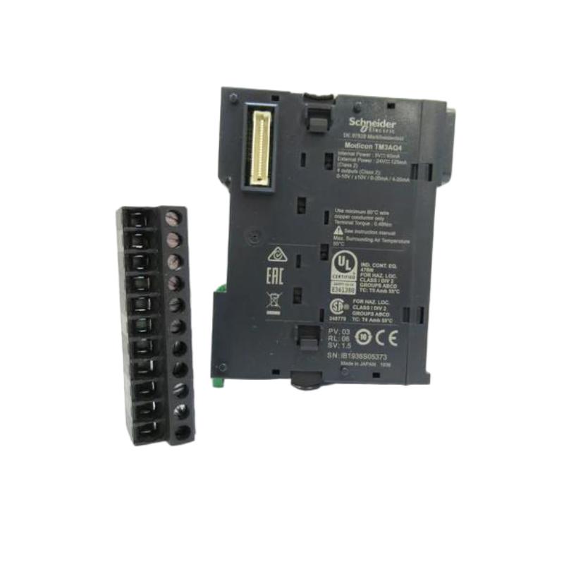 Schneider TM3AQ4 | Modicon TM3 4-Channel Analog Output Module New In Stock