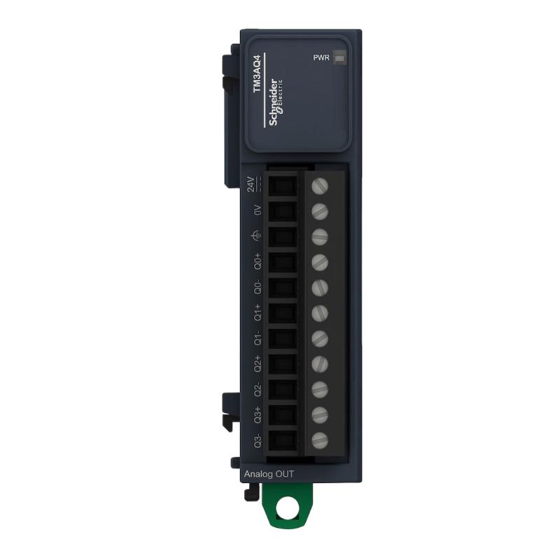Schneider TM3AQ4 | Modicon TM3 4-Channel Analog Output Module New In Stock 100% New