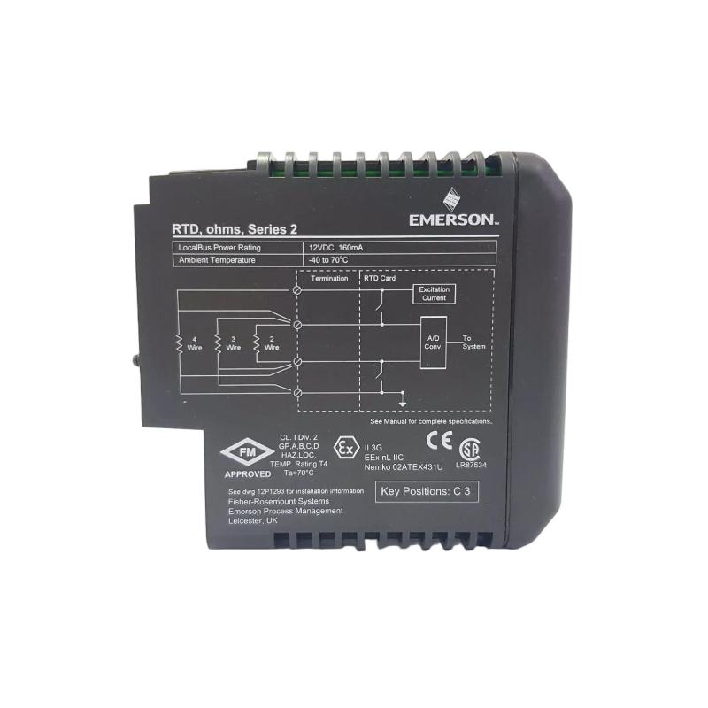 Emerson VE4033S2B1 | Redundant Analog Input Card Quality Selection Trusted supplier