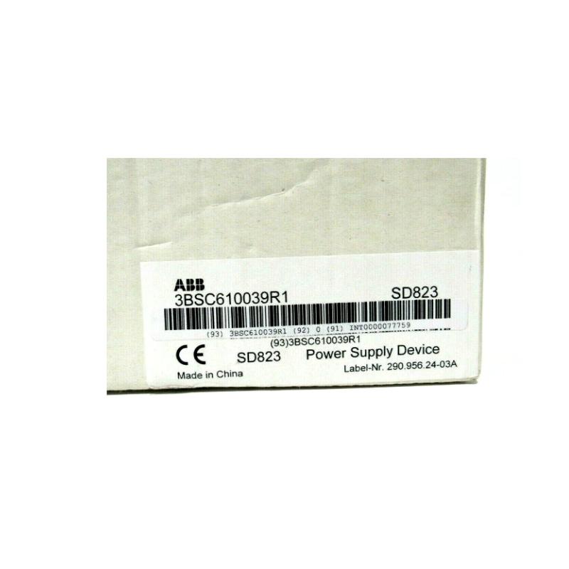 ABB SD823 3BSC610039R1 | Power Supply Module Quality Assurance Trusted supplier